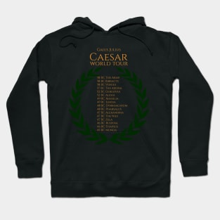 Roman History Gaius Julius Caesar World Tour Hoodie